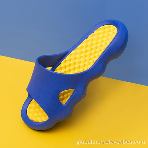 EVA Flat Shoes Slide Wholesale Men Summer Slippers Factory